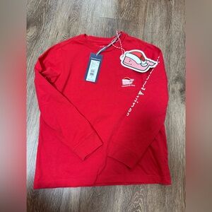 Boy vineyard vines size 7T long sleeve shirt new with tag